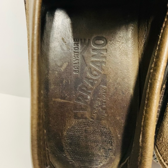 Salvatore Ferragamo Gancini Suede‎ Loafers main image 4